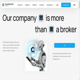 Скриншот главной страницы сайта silverfleet-capital.org