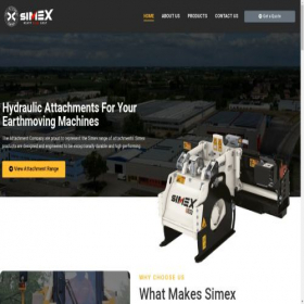 Скриншот главной страницы сайта simex.uk