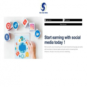 Скриншот главной страницы сайта simonida.ltd