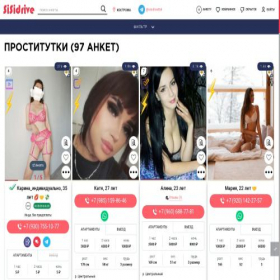 Скриншот главной страницы сайта sisidrive44.com