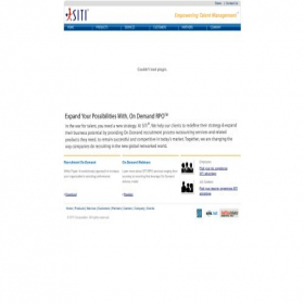 Скриншот главной страницы сайта siti.com