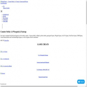 Скриншот главной страницы сайта skeulcheats.com