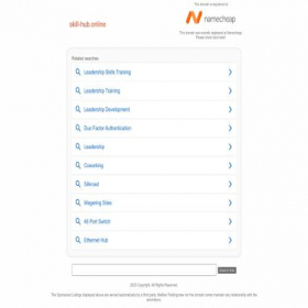 Скриншот главной страницы сайта skill-hub.online