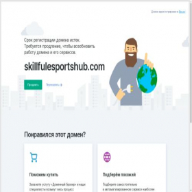 Скриншот главной страницы сайта skillfulesportshub.com