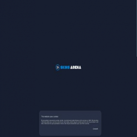 Скриншот главной страницы сайта skinarena.ru