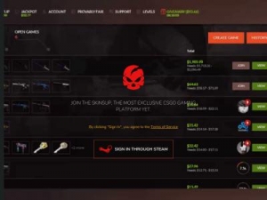 Скриншот главной страницы сайта skinsup.team