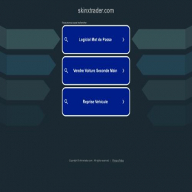 Скриншот главной страницы сайта skinxtrader.com