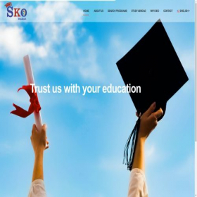 Скриншот главной страницы сайта skostudent.com