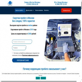 Скриншот главной страницы сайта skrutka-msk.ru