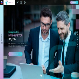 Скриншот главной страницы сайта skylex.ltd