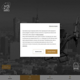 Скриншот главной страницы сайта skypoland.pl