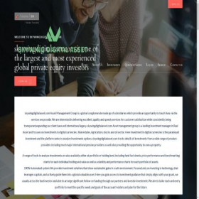 Скриншот главной страницы сайта skywingdigitalasset.com