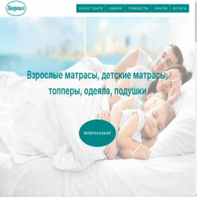 Скриншот главной страницы сайта sleepmax.ru