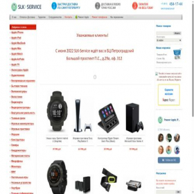 Скриншот главной страницы сайта slk-service.ru