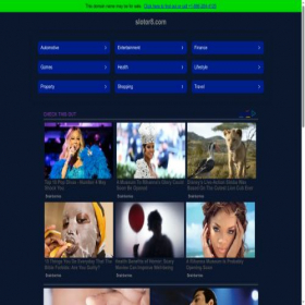 Скриншот главной страницы сайта slotor.com