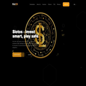 Скриншот главной страницы сайта slotos.me