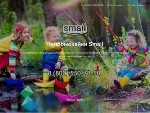 Скриншот главной страницы сайта smail.shop