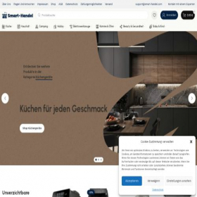 Скриншот главной страницы сайта smart-handel.com