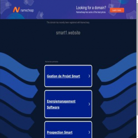 Скриншот главной страницы сайта smart1.website