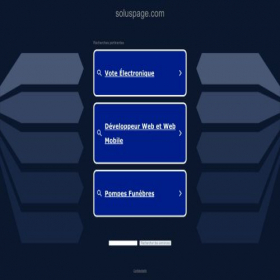 Скриншот главной страницы сайта smartcontract.soluspage.com