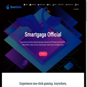 Скриншот главной страницы сайта smartgaga.me