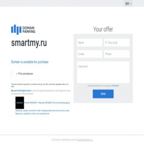 Скриншот главной страницы сайта smartmy.ru