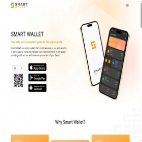 Скриншот главной страницы сайта smartwallet.com