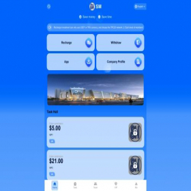 Скриншот главной страницы сайта smmall-usdt.com
