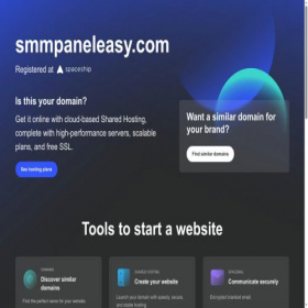 Скриншот главной страницы сайта smmpaneleasy.com