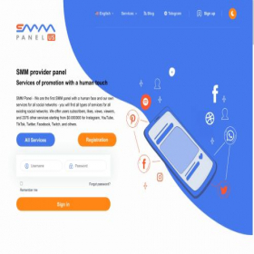 Скриншот главной страницы сайта smmpanelus.com