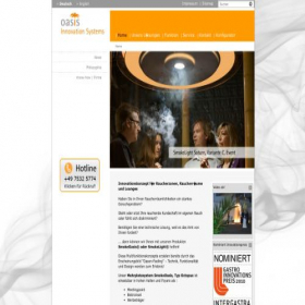 Скриншот главной страницы сайта smokeoasis.com