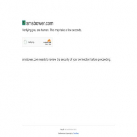 Скриншот главной страницы сайта smsbower.com