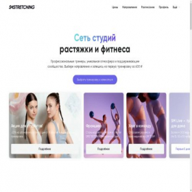 Скриншот главной страницы сайта smstretching.ru