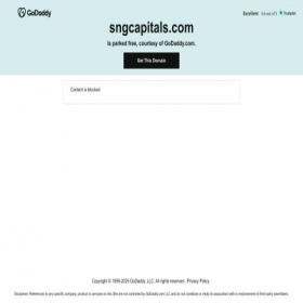 Скриншот главной страницы сайта sngcapitals.com