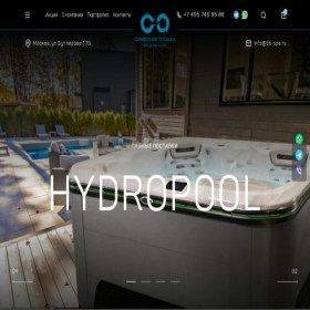 Скриншот главной страницы сайта so-spa.ru