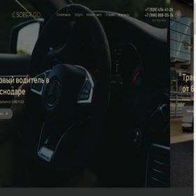 Скриншот главной страницы сайта sober-go.ru