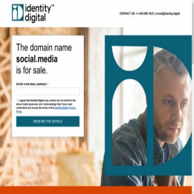 Скриншот главной страницы сайта social.media