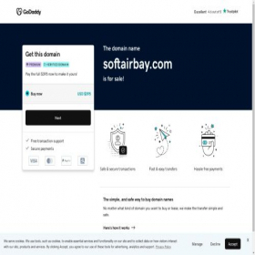 Скриншот главной страницы сайта softairbay.com