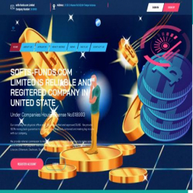 Скриншот главной страницы сайта softs-funds.com