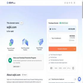 Скриншот главной страницы сайта sojki.com