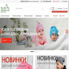 Скриншот главной страницы сайта sokolov-al.ru