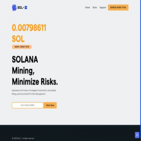 Скриншот главной страницы сайта sol-z.com