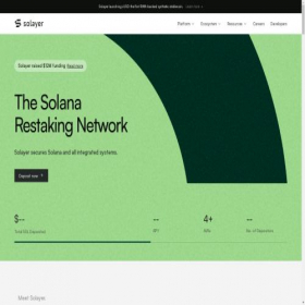 Скриншот главной страницы сайта solayer.org
