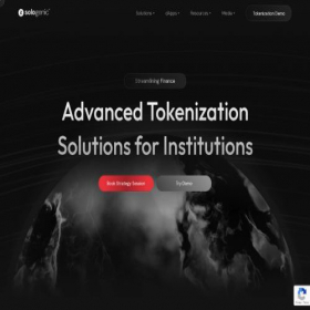 Скриншот главной страницы сайта sologenic.com