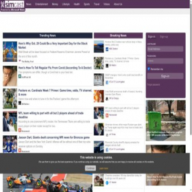 Скриншот главной страницы сайта soluspage.com