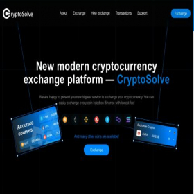Скриншот главной страницы сайта solvexchange.org