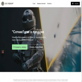 Скриншот главной страницы сайта sotnik2025.turbo.site