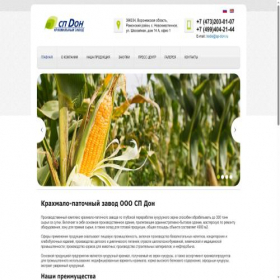 Скриншот главной страницы сайта sp-don.ru
