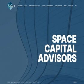 Скриншот главной страницы сайта spacecapital.it
