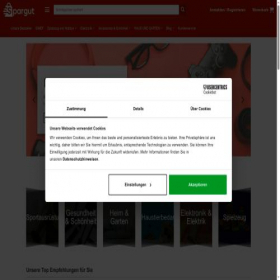 Скриншот главной страницы сайта spargut.com